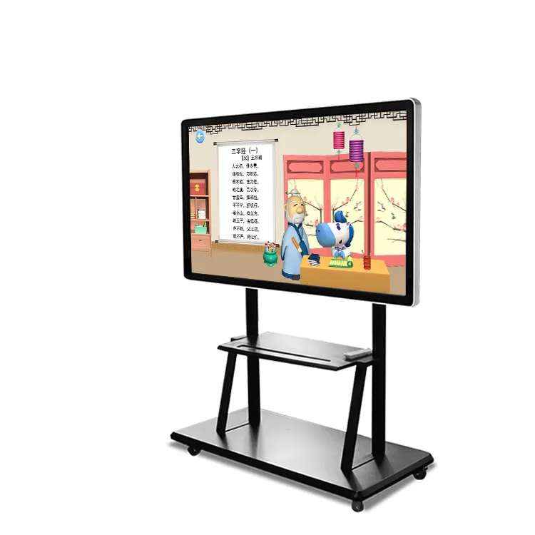 Дешевая белая смарт-доска с сенсорным экраном 65 дюймов, рекламная интерактивная доска для образования и конференций