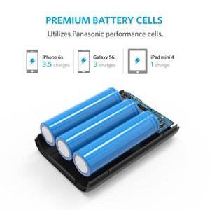 Çift <span class=keywords><strong>USB</strong></span> portu ile 100% orijinal Anker PowerCore 10000mAh güneş enerjisi bankası çift <span class=keywords><strong>USB</strong></span> çıkışı lityum pil