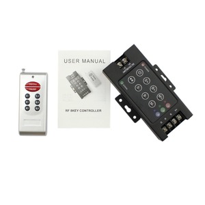8 Key RF RGB Controller DC 12V 24V RF Wireless Dimmer LED Controller For Lighting String LED Strip - Product Image 4