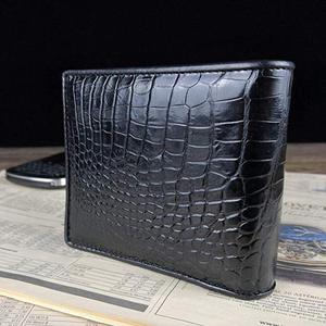 男士正品鳄鱼皮 RFID 阻塞钱包 - Product Image 3