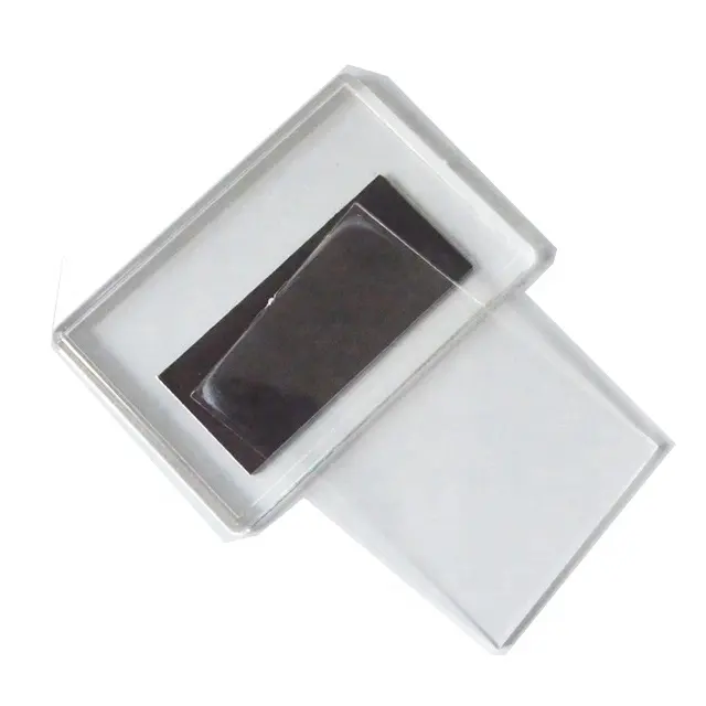 Imán acrílico para nevera, marco de fotos magnético de 7x12cm con forma personalizada y tamaño