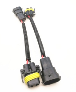 H8 H11线束插座电线连接器插头适配器，用于<span class=keywords><strong>HID</strong></span> LED雾灯头灯灯泡