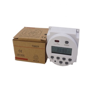 Weekly <strong>Programmable</strong> <strong>Timer</strong>, Din Rail and Unlock Instruction, <strong>LCD</strong> <strong>Display</strong> , AC Type - Product Image 6