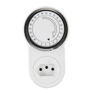 TB-63A Brasile 24 Ore Programmabile Manuale Meccanico Timer Spina Prese Interruttori per la Casa Apparecchio 220 V/10A - Product Image 1