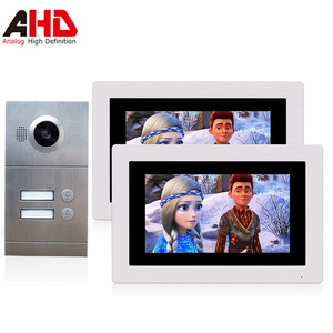 Smart Home <strong>System</strong> 7-Inch 4 Wire Door Phone 7inch 4 Wire House <strong>Intercom</strong> with Wifi Smartphone Remote Control and <strong>Motion</strong> <strong>Detection</strong> - Product Image 1