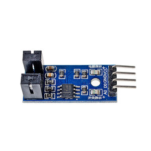 4 Pin Geschwindigkeit Sensor Modul Slot Typ IR Optokoppler Geschwindigkeit Sensor Modul LM393