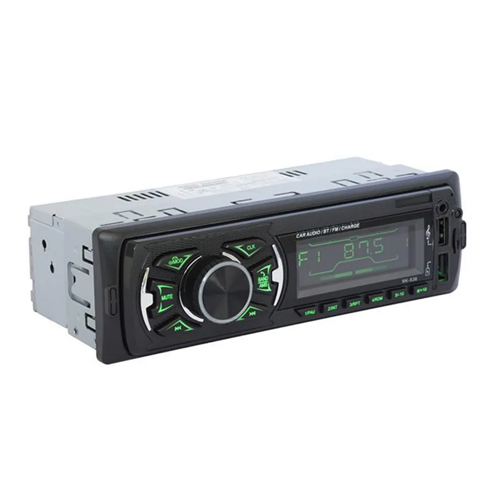 RK538 автомобильный аудио/mp3-плеер/стерео/радио с FM/Bluetooth с дистанционным управлением