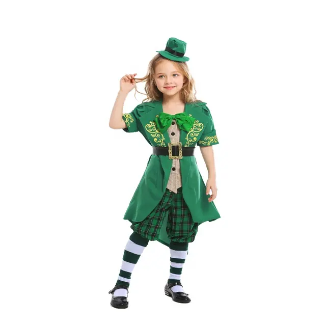 Vestido de Día de San Patricio, disfraz de la suerte