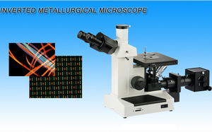 Ft-Opto FD2317 Microscópios metalúrgicos invertidos trinoculares 100x-1000x para reparo eletrônico
