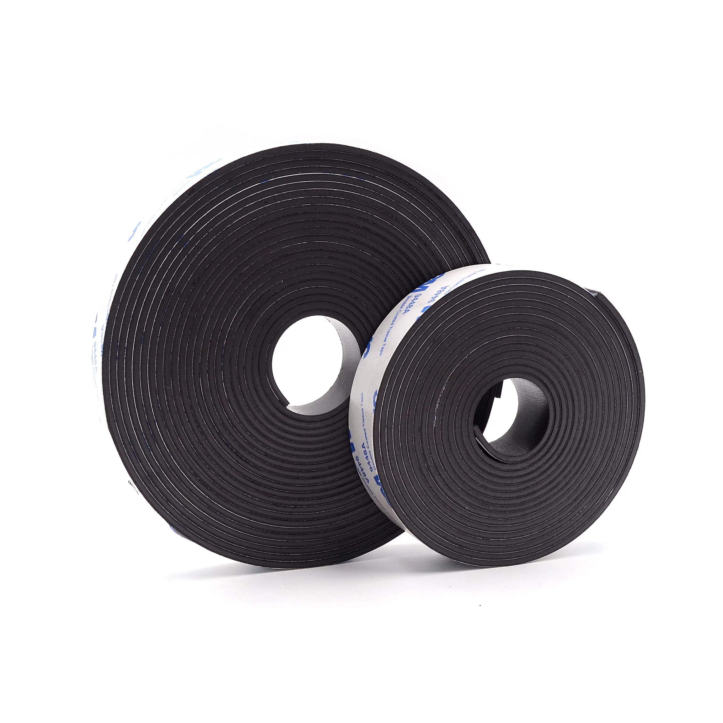 Industrial Permanent Magnet Strip Sheet Sticky Rubber with Strong Adhesive for Various Applications