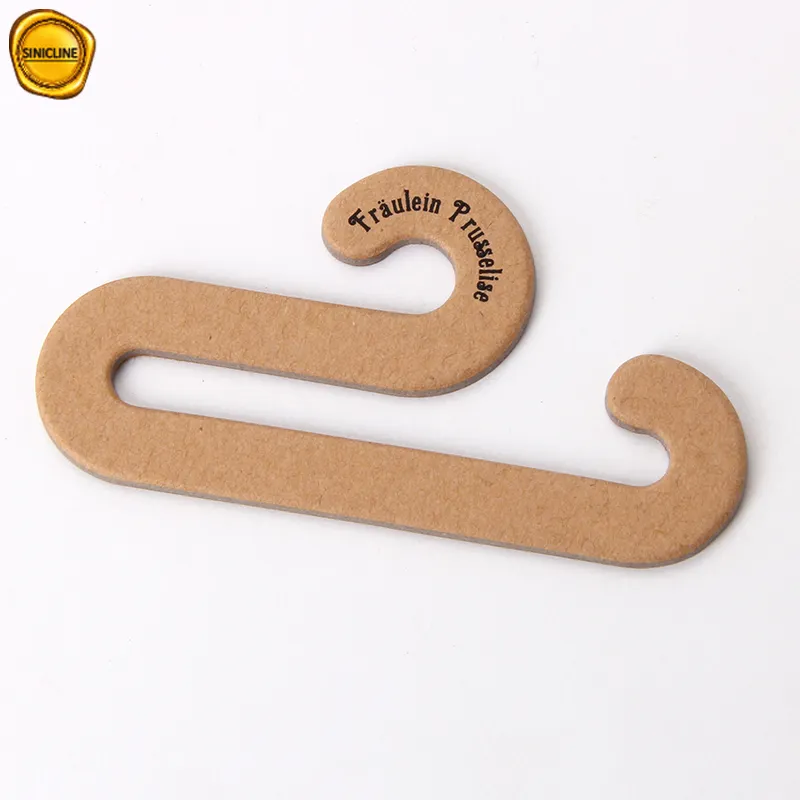 Sinicline hot sale custom logo printed kraft paper small cardboard sock hanger