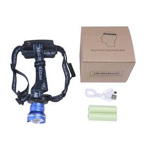 Mát Thiết kế phổ biến nhôm kính thiên văn phóng to focusable 10 Wát T6 Led Đèn Pha 18650 lithium USB sạc đèn pha cho quà tặng - Product Image 6