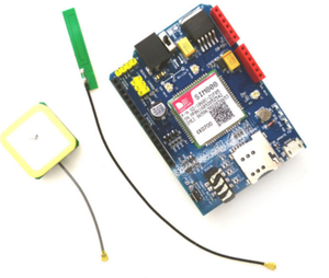 Yüksek Kaliteli SIM808 GPRS/GSM + GPS Kalkanı 2 in 1 Kalkan GSM GPRS GPS Geliştirme Kurulu SIM808 Modülü arduino için