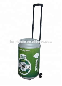 HS Plastic <strong>Cooler</strong> <strong>Cans</strong> Shape Ice <strong>Cooler</strong> Box(5 Gallon/<strong>18</strong>.9L)trolley <strong>Cooler</strong> Box with Handle and Wheels for Camping - Product Image 6