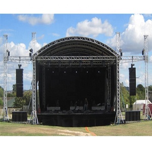 Aluminium Spigot Stage <span class=keywords><strong>Truss</strong></span> zum Aufhängen des Audio-Lautsprecher-<span class=keywords><strong>Line</strong></span>-<span class=keywords><strong>Array</strong></span>-Traversen systems