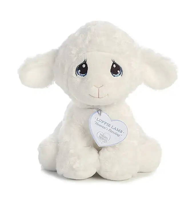 Animales de peluche Kawaii personalizados, oveja de peluche suave