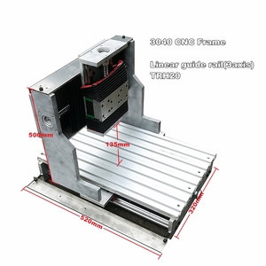 Kit de marco de enrutador CNC 3040 cortador de grabador de guía lineal para grabado DIY máquina de corte de fresado de perforación herramientas de aluminio - Product Image 2