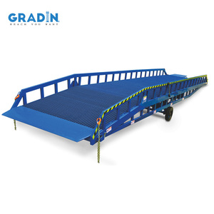 10 toneladas de almacén contenedor utilizado portátil móvil de carga muelle rampas para venta - Product Image 5