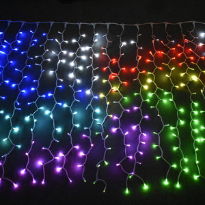 RGB LED DMXLEDカーテンライトスマートLEDつららライトとデザインプログラム - Product Image 1
