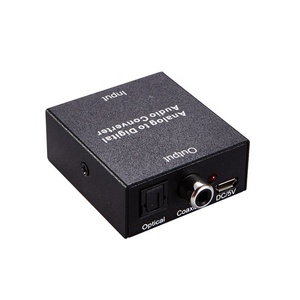 <strong>Analog</strong> to <strong>Digital</strong> Audio <strong>Converter</strong> Convert <strong>analog</strong> L/R audio signal to Coaxial or Toslink <strong>digital</strong> audio signal