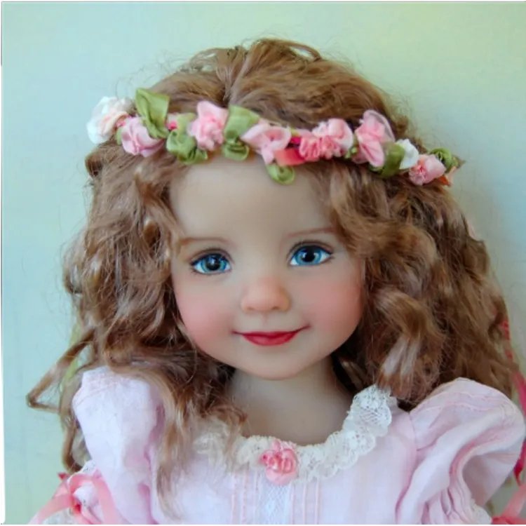 Muñeca de Hada de 12 pulgadas de vinilo personalizada, juguete de muñeca de animación para niña joven