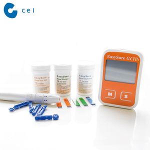 Hot Bán <span class=keywords><strong>3</strong></span> trong <span class=keywords><strong>1</strong></span> Nhanh Chóng Kiểm Tra Glucose Máu Mét với Cholesterol <span class=keywords><strong>Hemoglobin</strong></span> Giá Mét Glucometer Dải - Product Image 2
