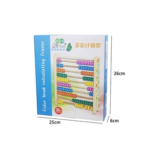 Colorful Digital Calcolo Cornice Per Bambini Dieci Aritmetica Calcolo Abaco In Legno per bambini Giocattoli