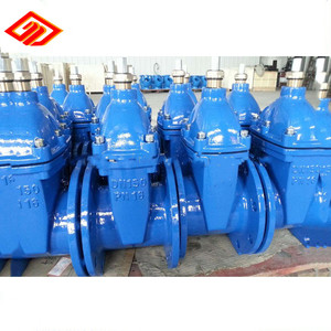 <strong>PN16</strong> DN100 Ductile Iron Casting Resilient Seated Manual Flanged Gate Valve - Product Image 2