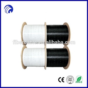 Supply工場格安価格GJYXCH繊維光<span class=keywords><strong>6</strong></span>コアFTTHドロップケーブルと自己支持鋼線1.0ミリメートル