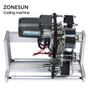 ZONESUN ÜCRETSIZ KARGO Son Kullanma Tarihi Şerit Kodlama Etiket Yazıcı Sıcak Şerit Kodlayıcı LT-50 Etiketleme Makinesi