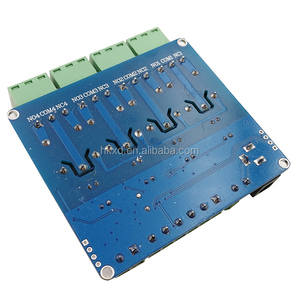 Para Modbus RTU 4 canales de entrada y de salida de relé RS485 TTL módulo de comunicación de 4 óptico de acoplamiento de aislamiento - Product Image 2