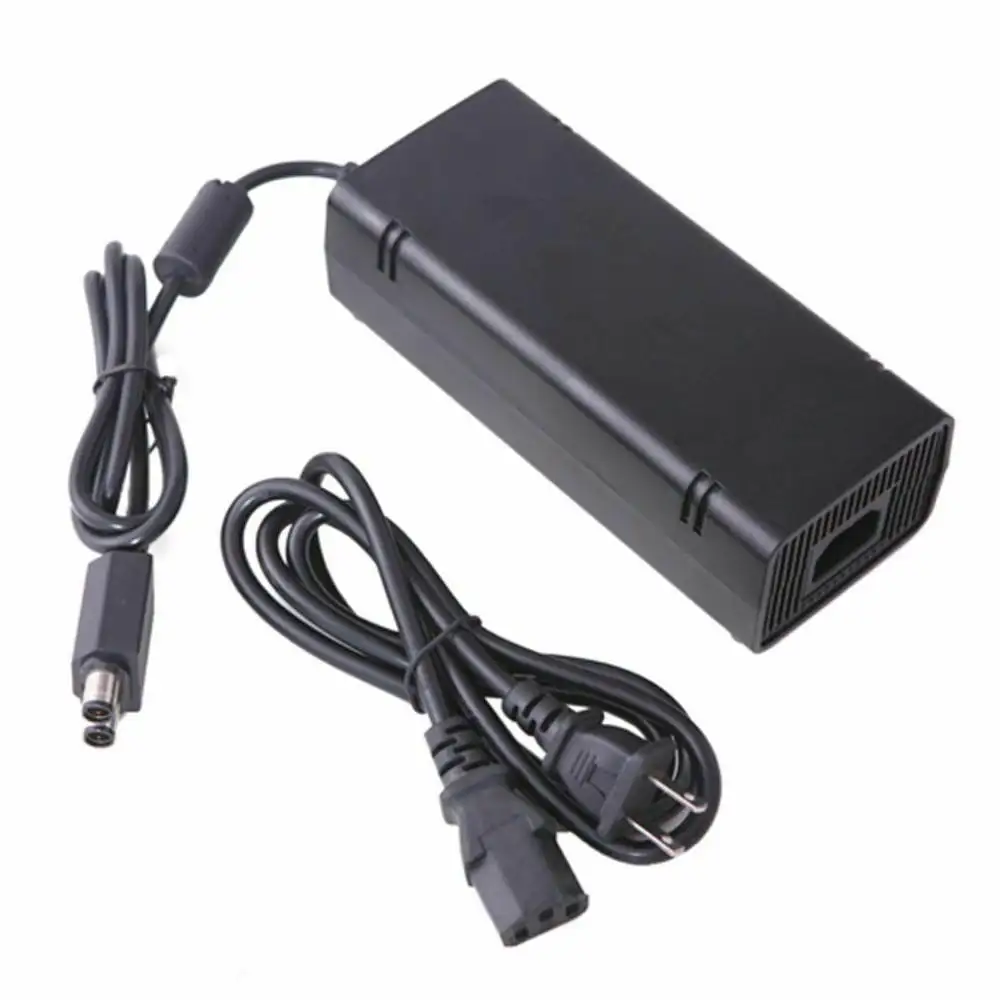 Voeding Voor Xbox 360 Slim Console E S Lader Kabel Games Cord Us/Eu/Uk Plug Ac adapter Voor Xbox 360 Slim Voeding