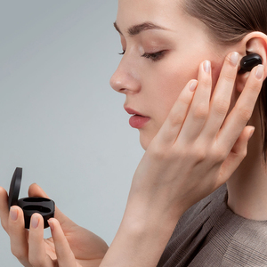 Xiaomi Redmi Airdots siyah Bluetooth kulaklık Mi gerçek kablosuz kulaklıklar Bluetooth 5.0 TWS hava noktalar kulaklık