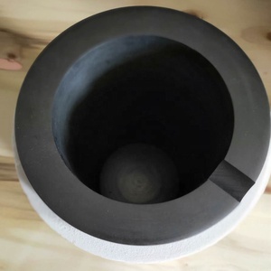 <strong>Industry</strong> Induction Furnace Using 4 KG Graphite <strong>Gold</strong> Melting <strong>Crucible</strong> with Ceramic Coat - Product Image 5