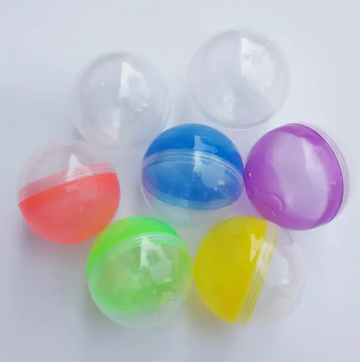 Cina sorpresa giocattolo distributore automatico di figura della sfera di plastica di piccole dimensioni capsula vuota 3.5*3.5 centimetri