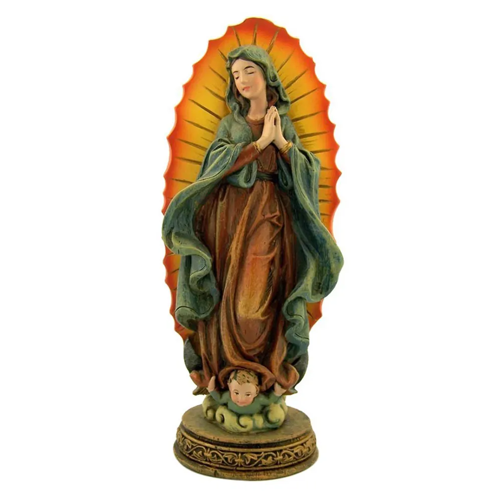 Il Benedetto Nostra Signora di Resina Guadalupe Vergine Maria Statua