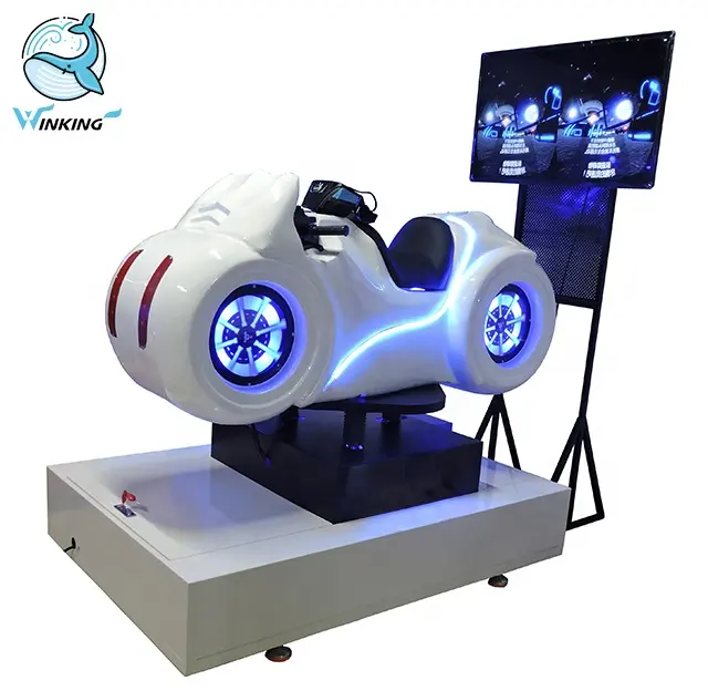 Arcade-Spiel maschine Virtual Reality Bike Racing Simulator Spiel maschine Moto VR Motorrad