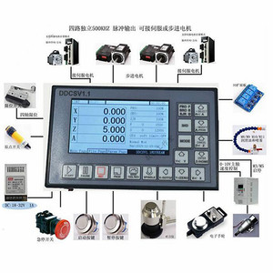 DDCSV2.1 numerical control system U disk lesen G code gravur maschine CNC controller