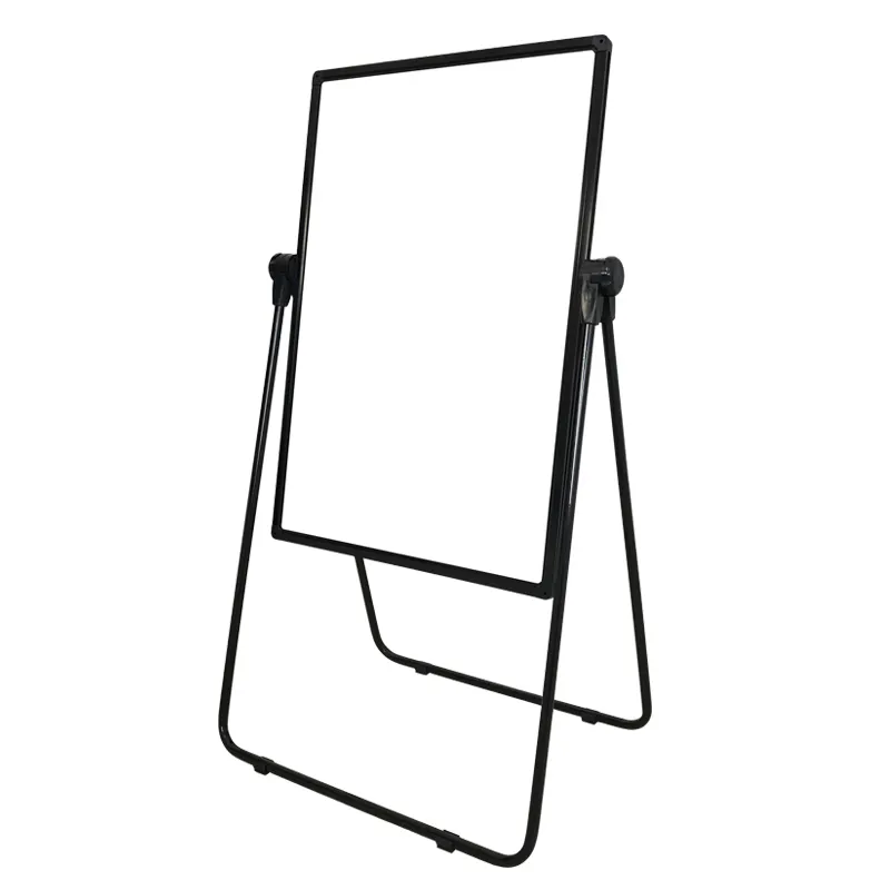 24*36 FORMA DE U A1 tamaño de papel Flip Chart tablero blanco plegable magnético Metal borrado en seco pizarra blanca