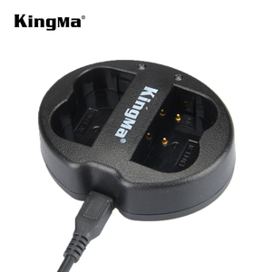 KingMa 便携式双微型 USB 电池充电器，用于更换 EN-EL3E 电池和尼康 D90 D80 D300 D70 相机 - Product Image 5