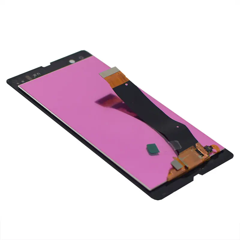 Lcdフレーム付きSony Xperia Z L36H Lcd for Sony xeria Z Z1 Z2 Z3液晶画面