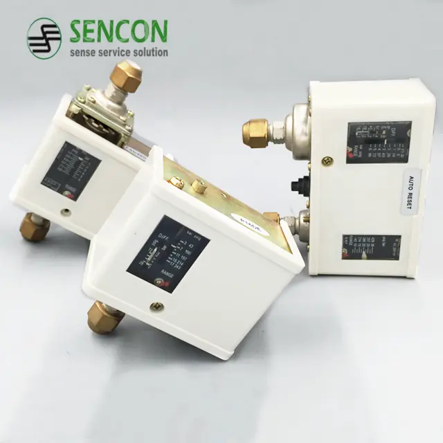 SC-60高圧および低圧スイッチ冷媒ポンプ制御用調整可能圧力スイッチ