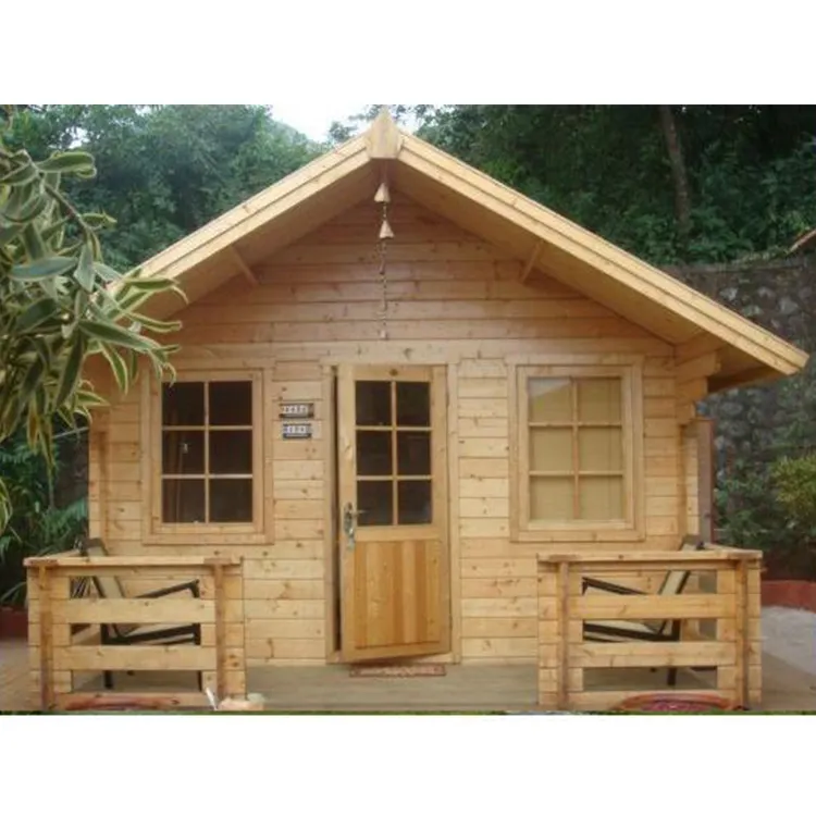 Pequeño y pequeño decorativo de madera casas Villa de lujo de diseño barato casas prefabricadas