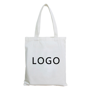 Thân Thiện Với Môi Trường Zipper <span class=keywords><strong>Canvas</strong></span> Cotton Tote Bag Đối Với Mua Sắm Với Logo - Product Image 2