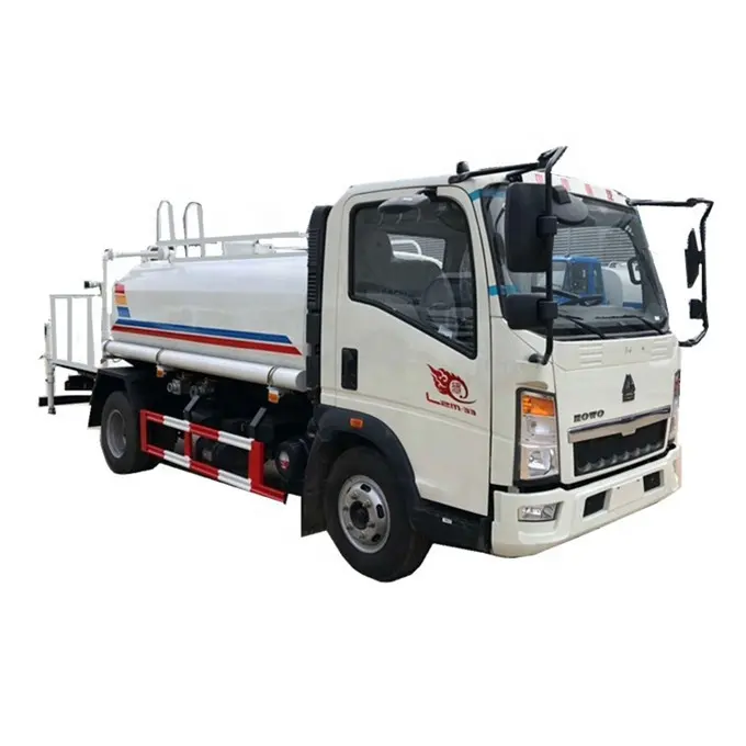 RHD 4x2 SINOTRUK HOWO 5000-10000L 물 바우 트럭