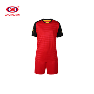 Тайские качественные Молодежные футбольные комплекты, одежда на заказ, желтый комплект футбольной формы