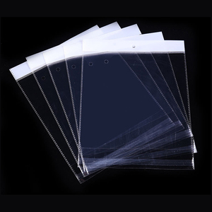 Polysmarts高品质OPP定制聚头卡袋，带自粘塑料包装袋，用于包装 - Product Image 6