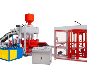 Prensa Hidráulica Automática Tijolo De Concreto Que Faz A Máquina Para Construção De Construção Estática Tipo PLC Bearing Hollow <span class=keywords><strong>Block</strong></span> <span class=keywords><strong>Maker</strong></span>
