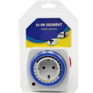 TG-28A Deutschland 24 Stunden programmier bare manuelle mechanische <span class=keywords><strong>Timer</strong></span>-Steckdosen Schalter für Haushalts geräte 230V/16A
