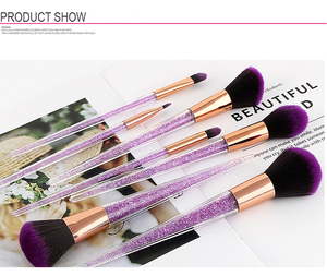 Wholesale High Quality <strong>7</strong> <strong>Pcs</strong> Makeup <strong>Brush</strong> Set Synthetic Make up <strong>Brush</strong> - Product Image 4